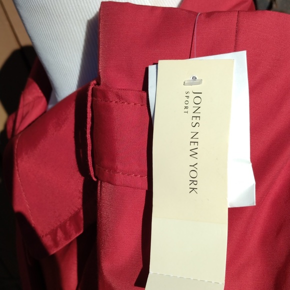 New York Jones coat red x large New - Picture 3 of 4
